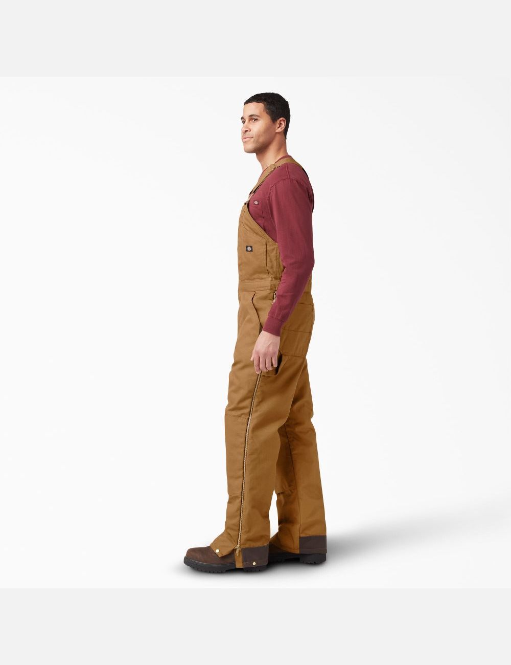 Salopettes Dickies Duck Insulated Bib Marron | 694CTGYHR