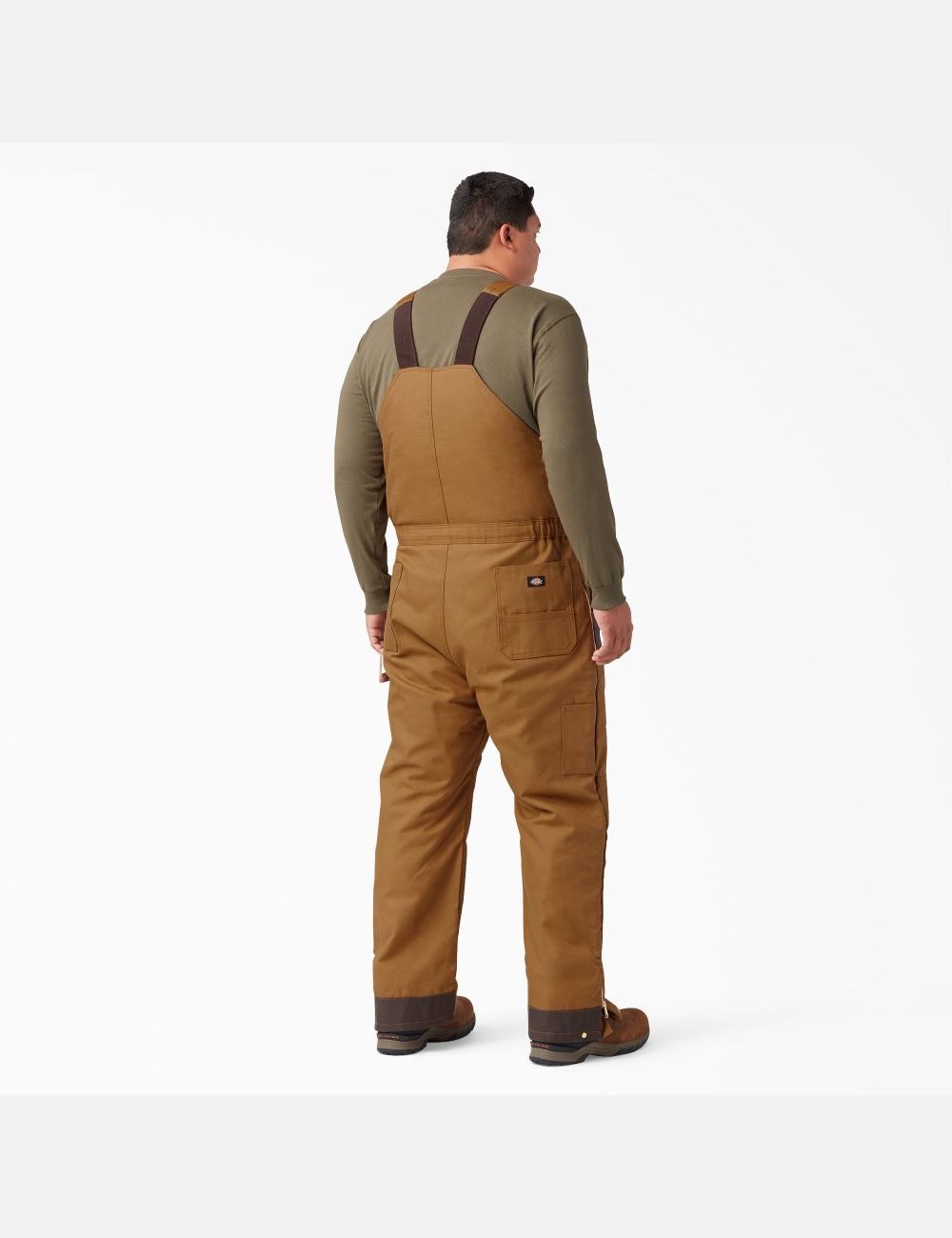 Salopettes Dickies Duck Insulated Bib Marron | 694CTGYHR