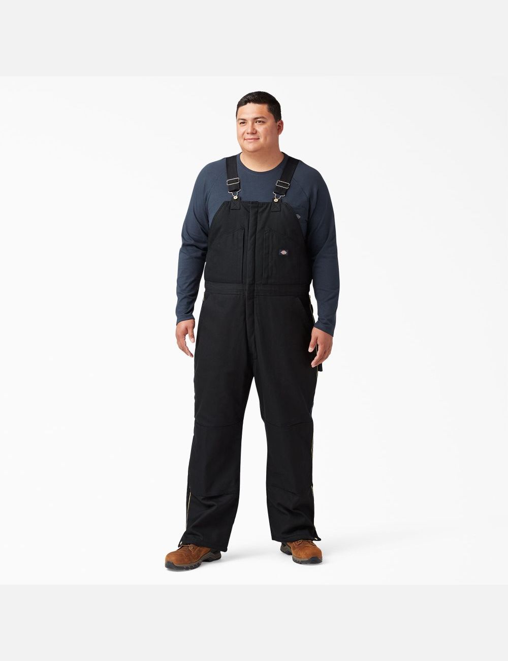 Salopettes Dickies Duck Insulated Bib Noir | 345XIOSLV