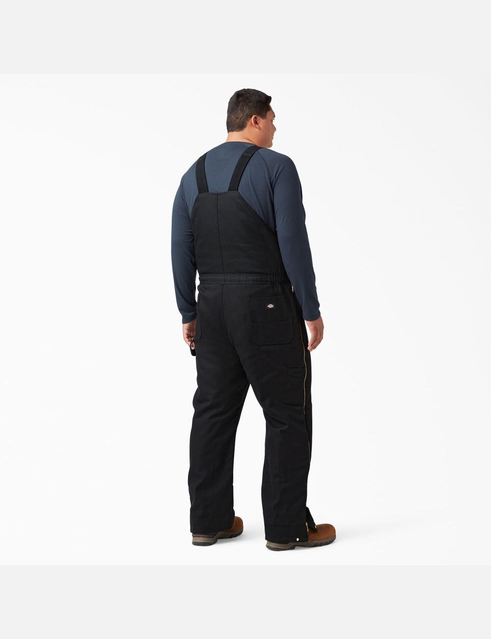 Salopettes Dickies Duck Insulated Bib Noir | 345XIOSLV