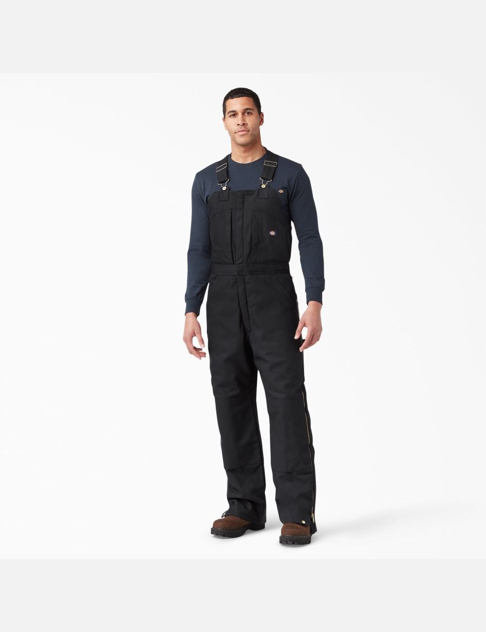 Salopettes Dickies Duck Insulated Bib Noir | 345XIOSLV