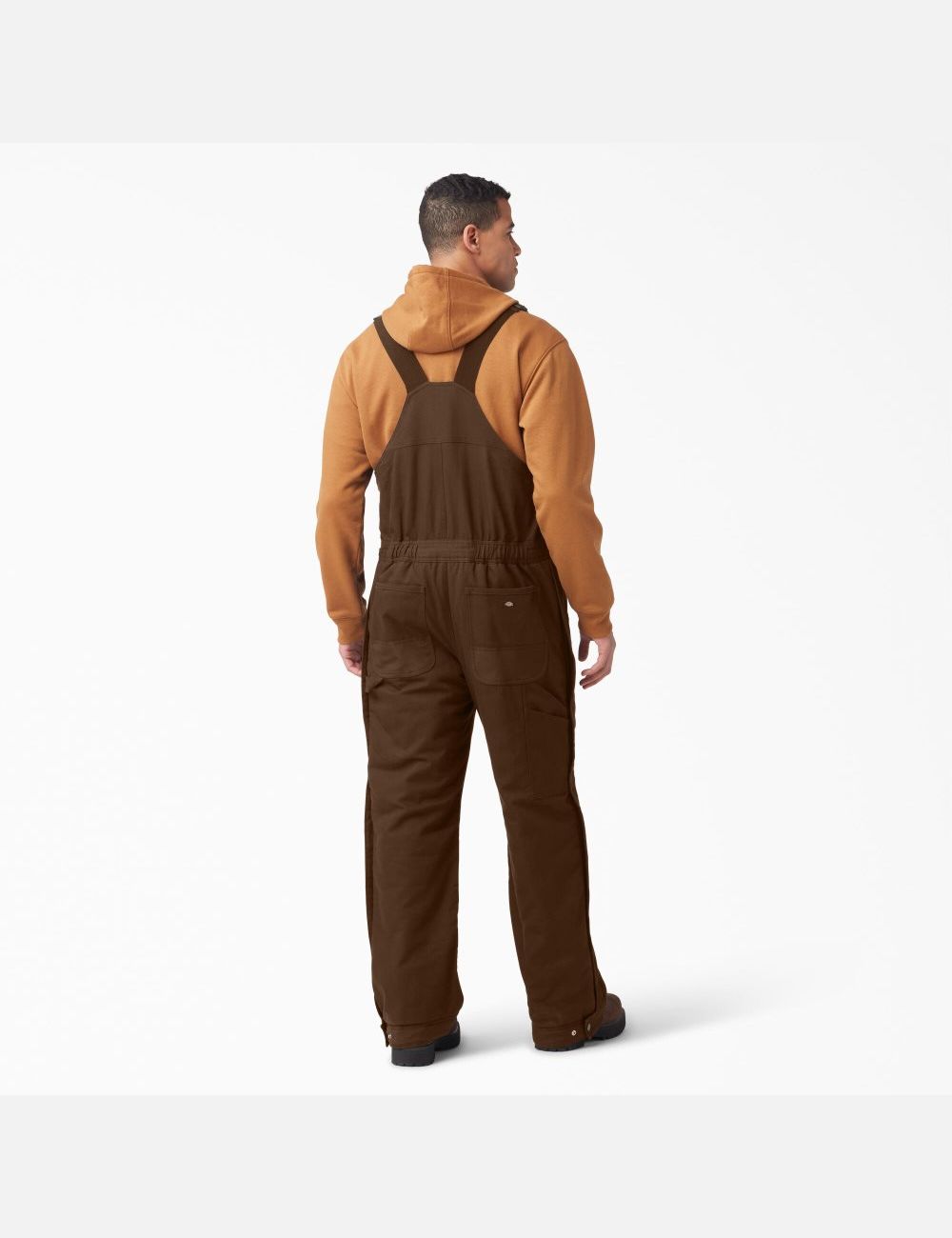 Salopettes Dickies DuraTech Renegade FLEX Insulated Bib Marron | 306LXDEYM