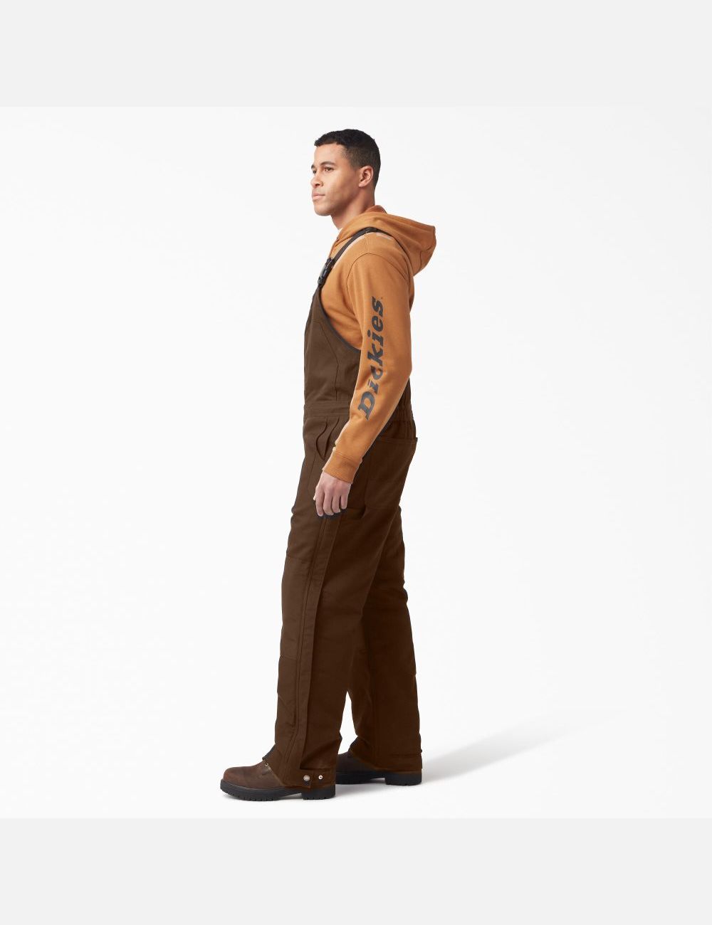 Salopettes Dickies DuraTech Renegade FLEX Insulated Bib Marron | 306LXDEYM