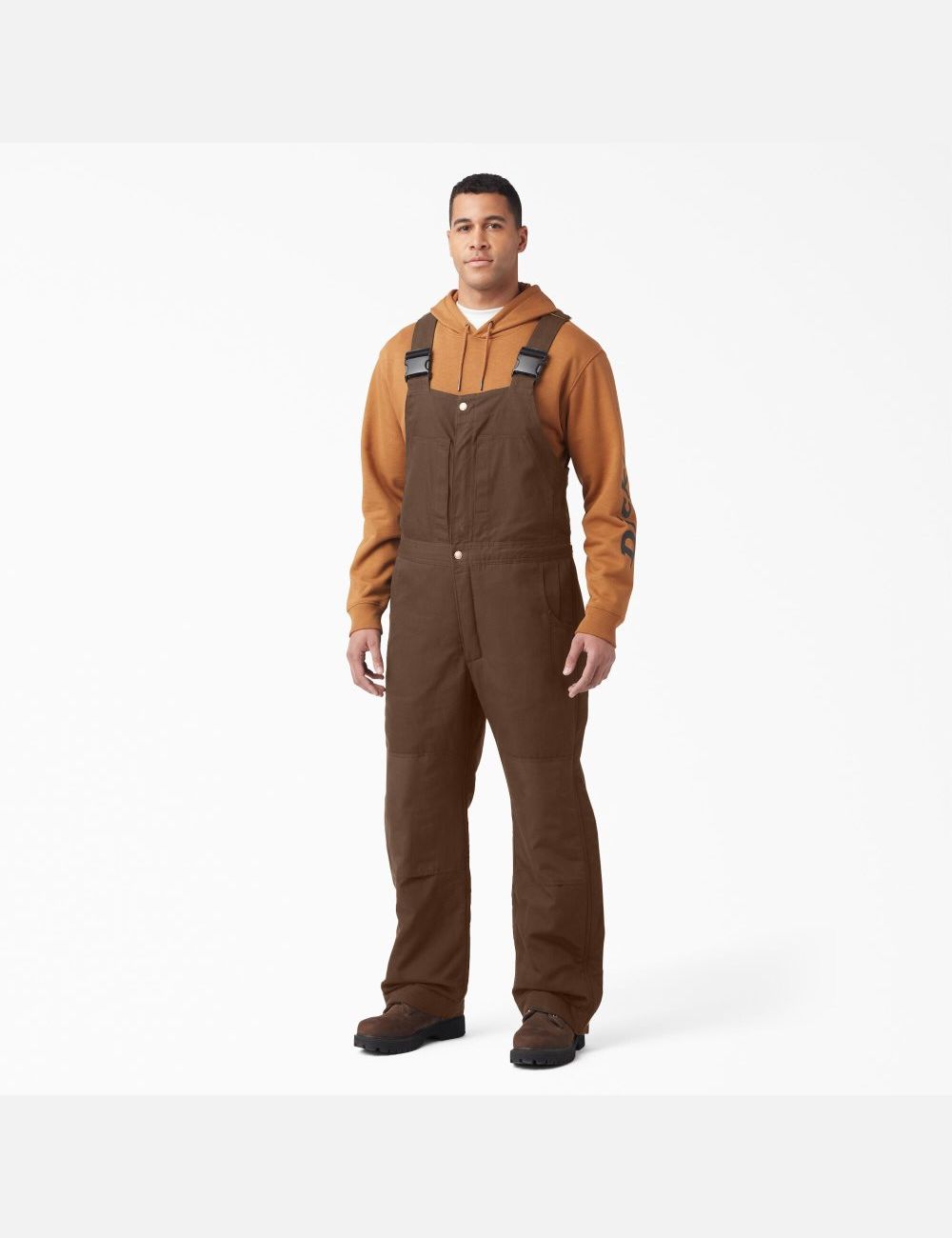 Salopettes Dickies DuraTech Renegade FLEX Insulated Bib Marron | 306LXDEYM