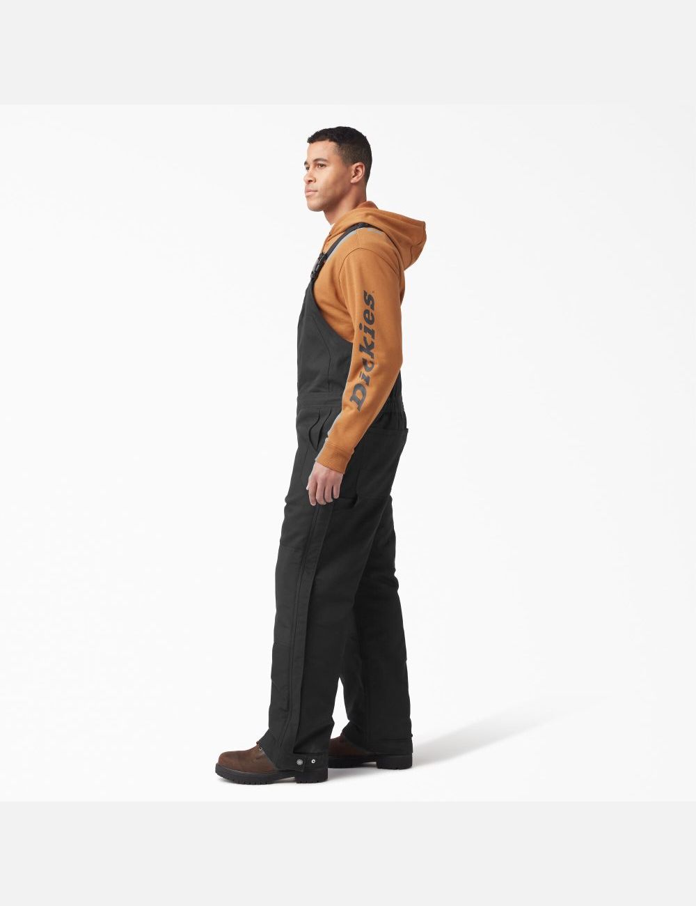 Salopettes Dickies DuraTech Renegade FLEX Insulated Bib Noir | 645JNHCWO