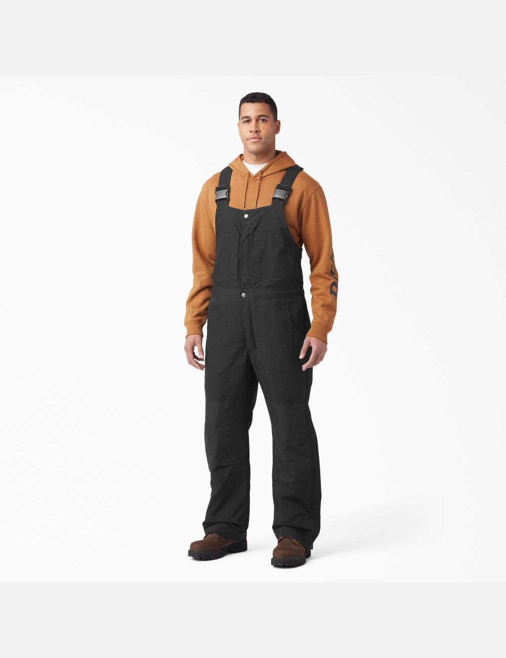 Salopettes Dickies DuraTech Renegade FLEX Insulated Bib Noir | 645JNHCWO