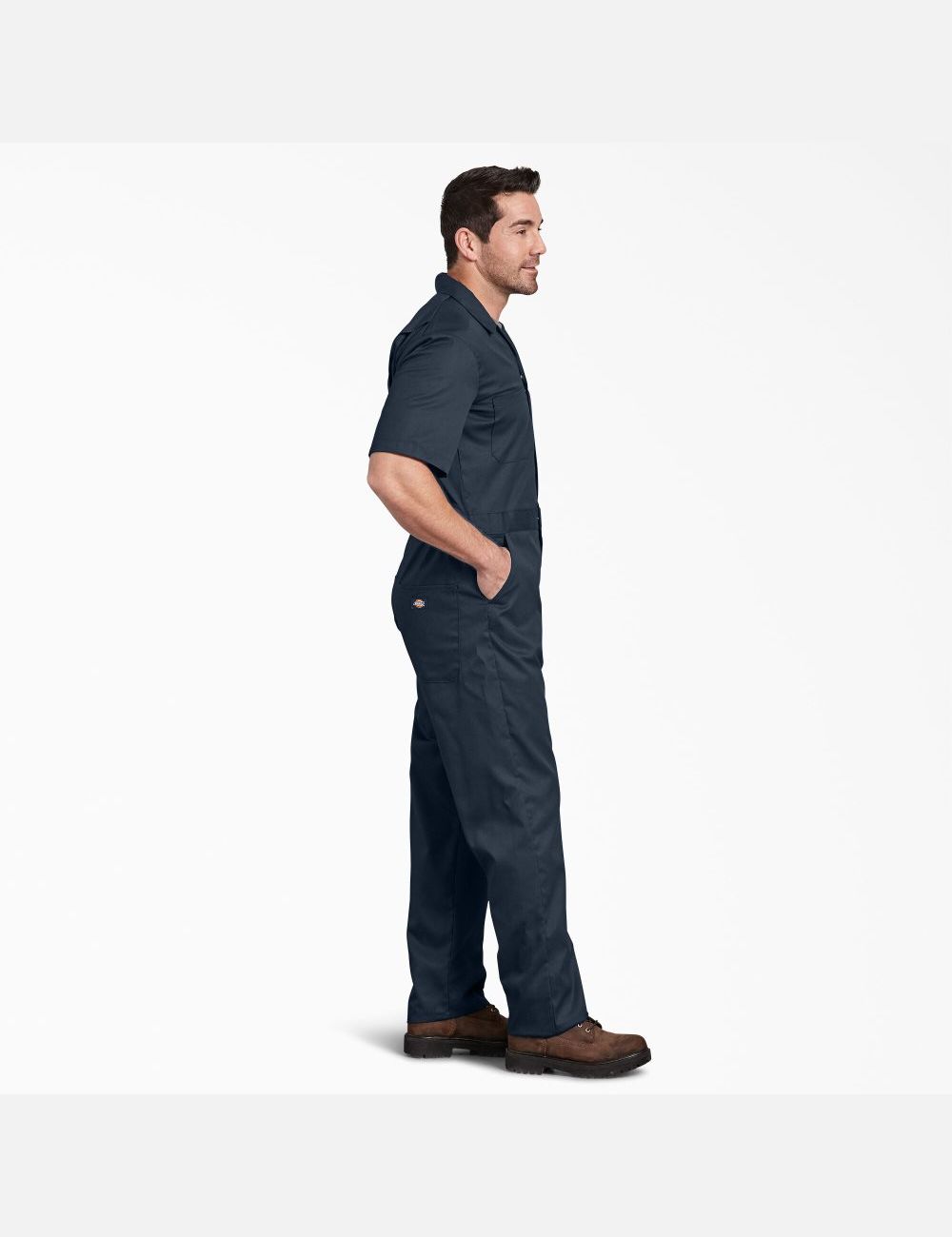 Salopettes Dickies FLEX Corta Sleeve Bleu Marine | 725RGPYTF