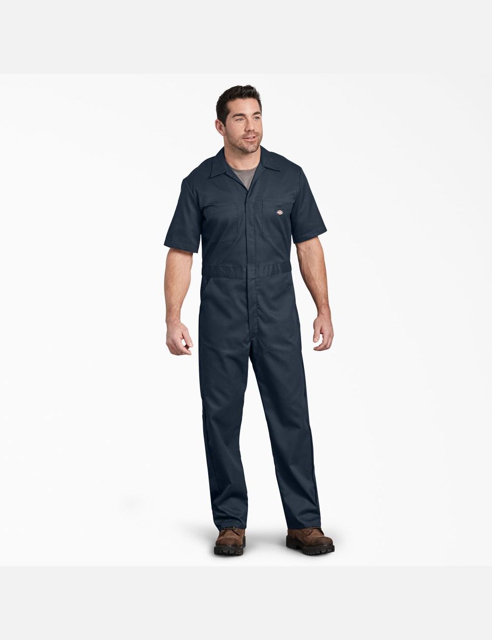 Salopettes Dickies FLEX Corta Sleeve Bleu Marine | 725RGPYTF