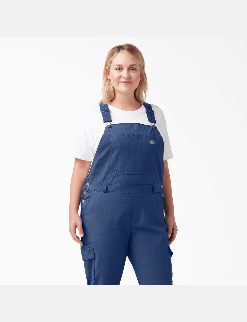 Salopettes Dickies Plus Cooling Ripstop Bib Indigo | 716YUELHC