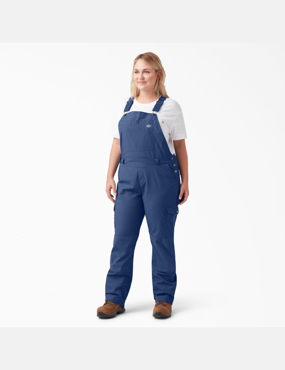 Salopettes Dickies Plus Cooling Ripstop Bib Indigo | 716YUELHC