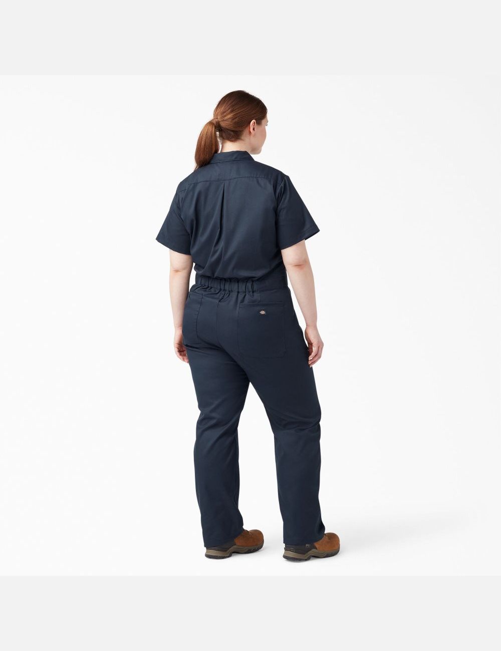 Salopettes Dickies Plus FLEX Cooling Corta Sleeve Bleu Marine | 306QLKJDX