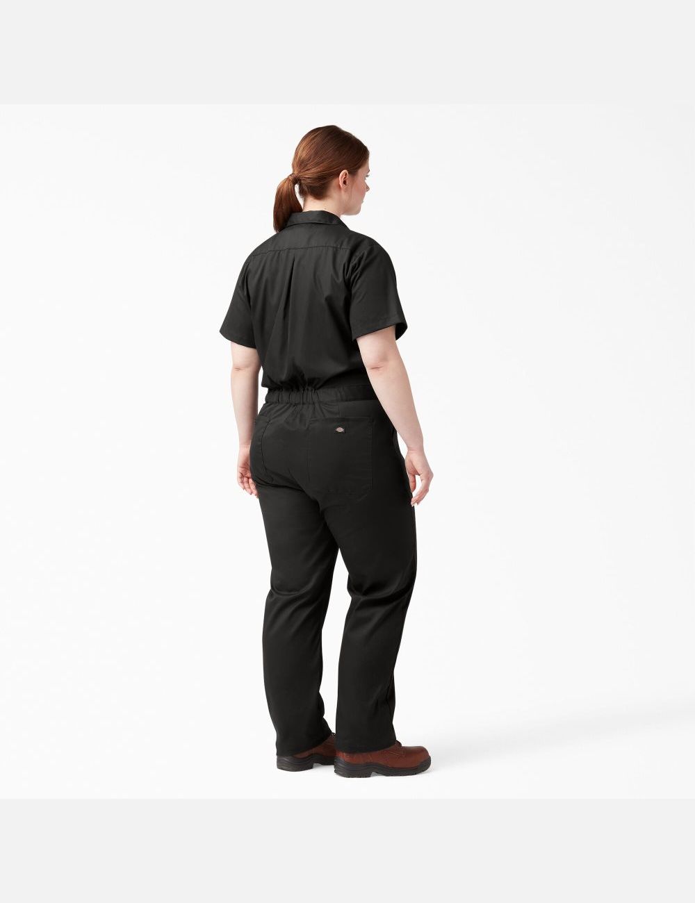 Salopettes Dickies Plus FLEX Cooling Corta Sleeve Noir | 492LEXSGY