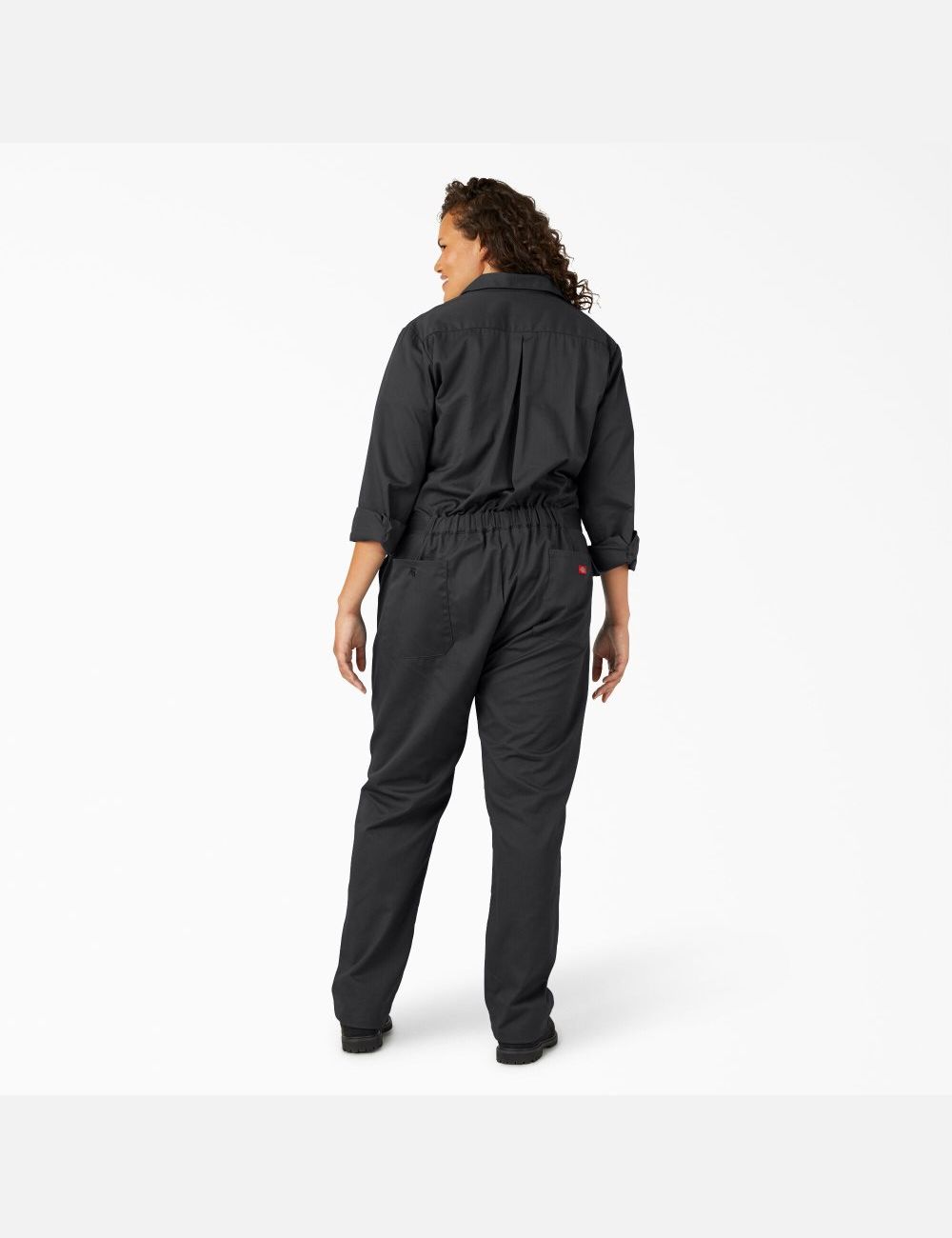 Salopettes Dickies Plus Long Sleeve Noir | 786SWVIKE