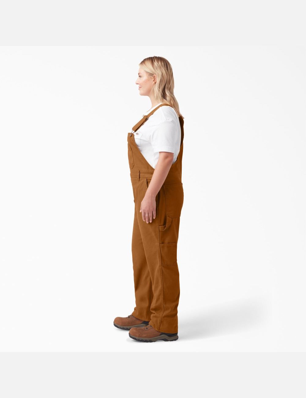 Salopettes Dickies Plus Relaxed Fit Droit Leg Bib Marron | 194LSEVGO