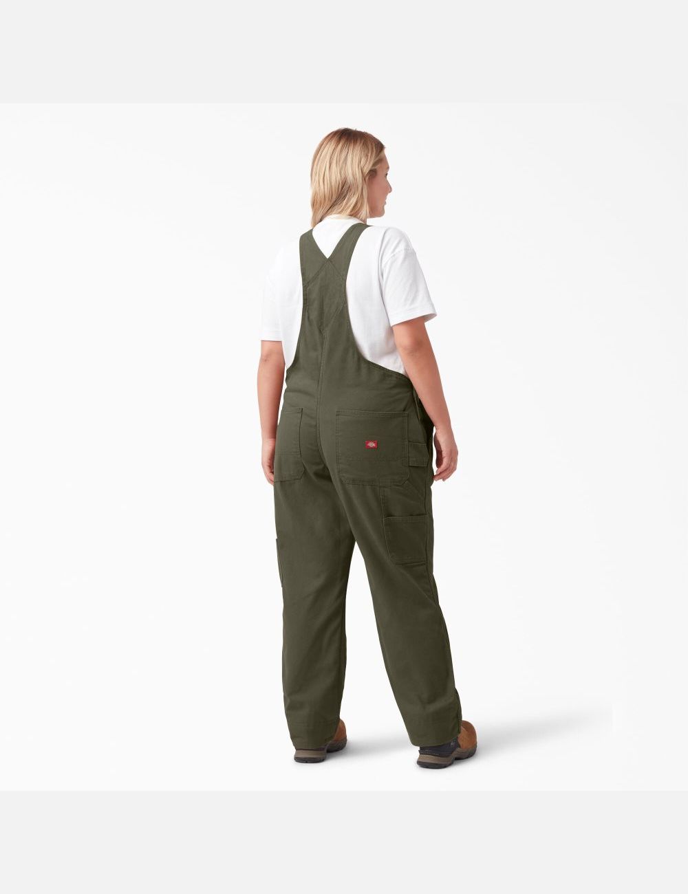 Salopettes Dickies Plus Relaxed Fit Droit Leg Bib Vert | 386CEWXFK