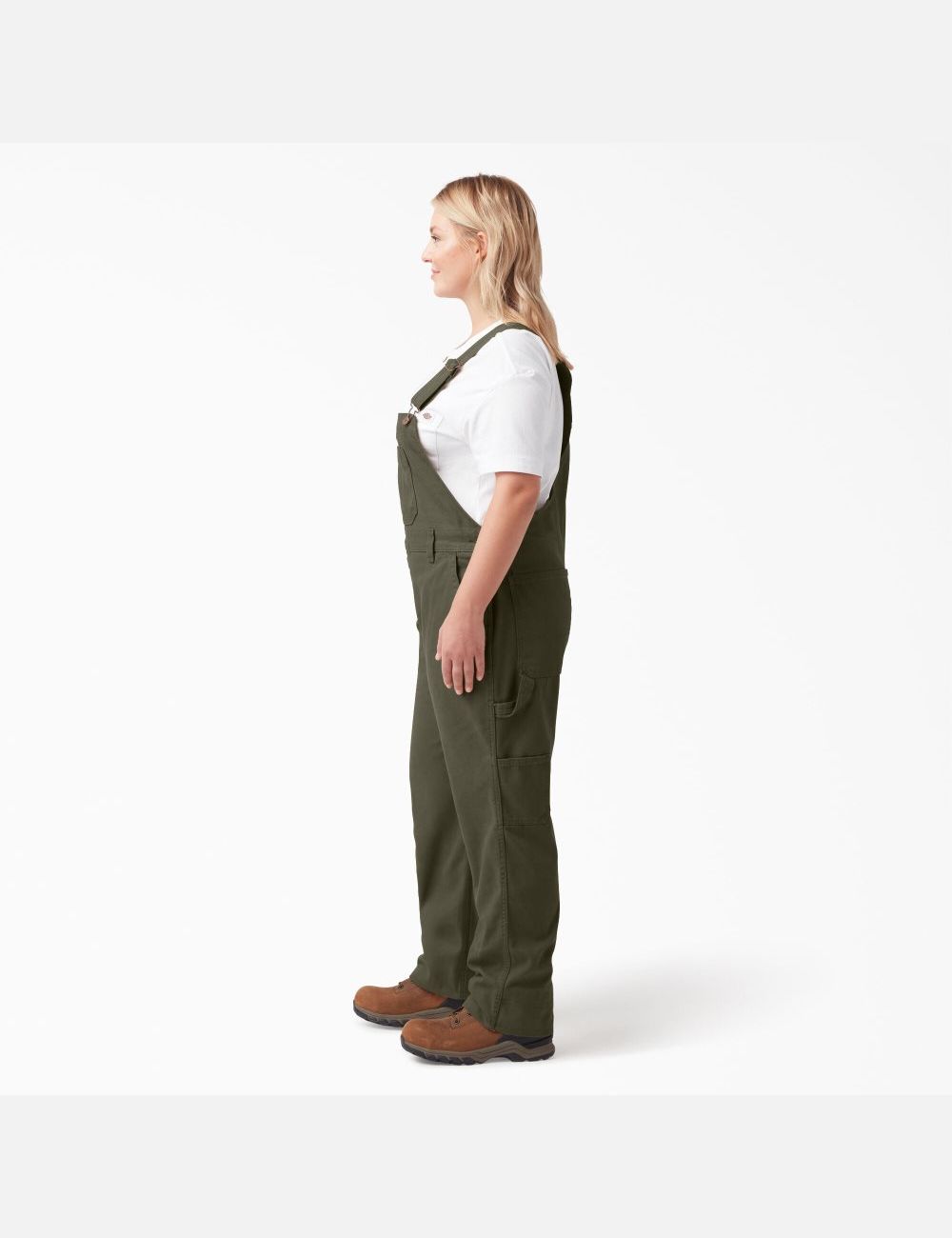 Salopettes Dickies Plus Relaxed Fit Droit Leg Bib Vert | 386CEWXFK