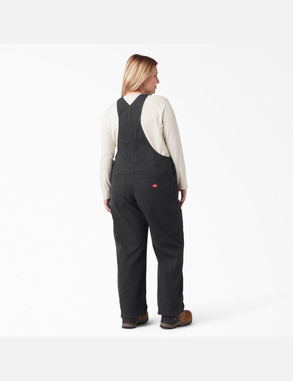 Salopettes Dickies Plus Relaxed Fit Droit Leg Bib Noir | 827YIDZMA