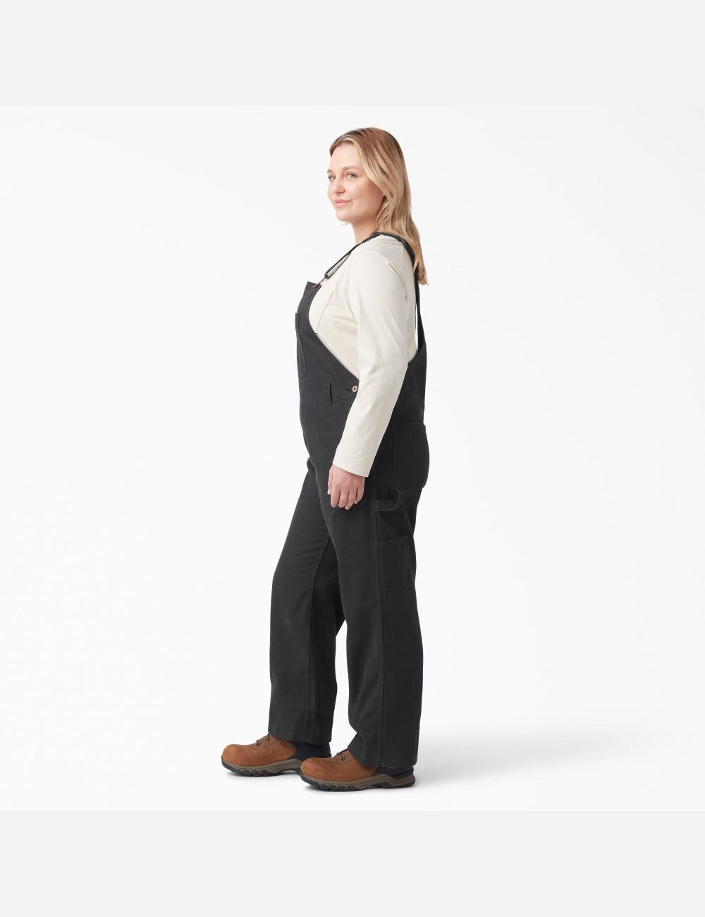 Salopettes Dickies Plus Relaxed Fit Droit Leg Bib Noir | 827YIDZMA