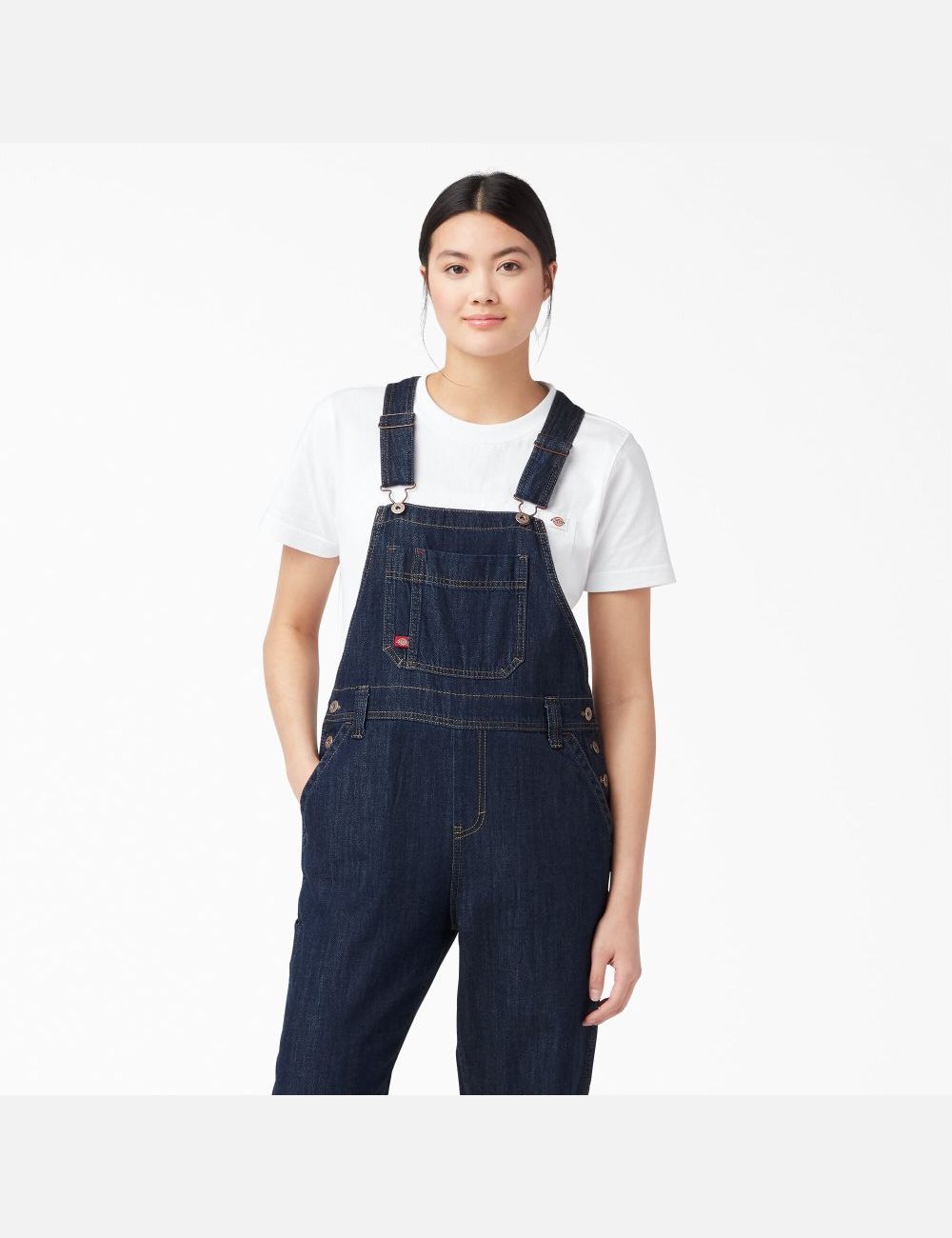 Salopettes Dickies Relaxed Fit Bib Indigo Foncé | 498CIZVXR