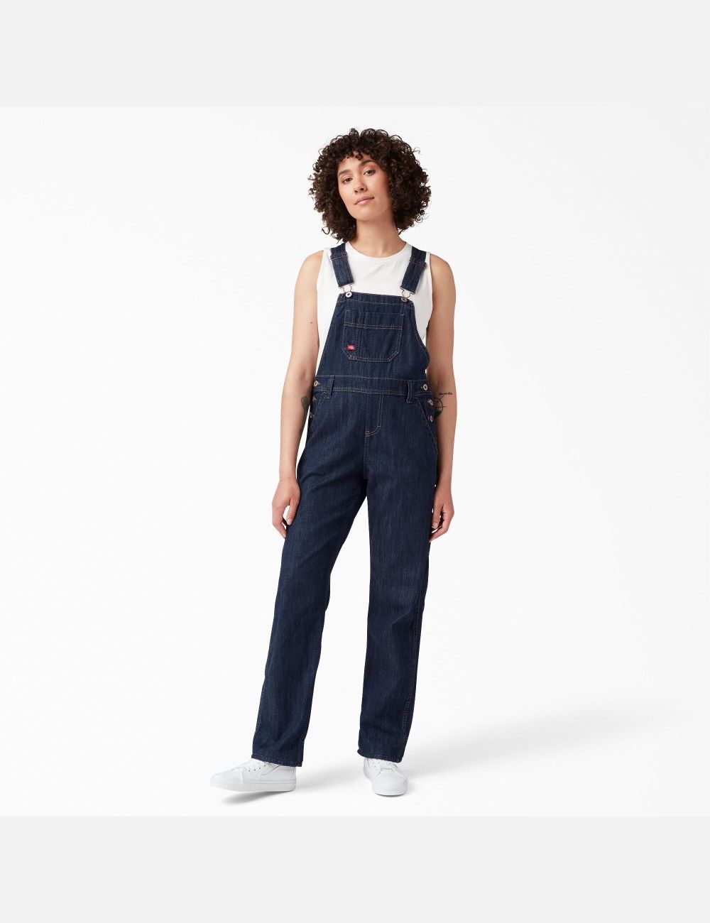 Salopettes Dickies Relaxed Fit Bib Indigo Foncé | 498CIZVXR