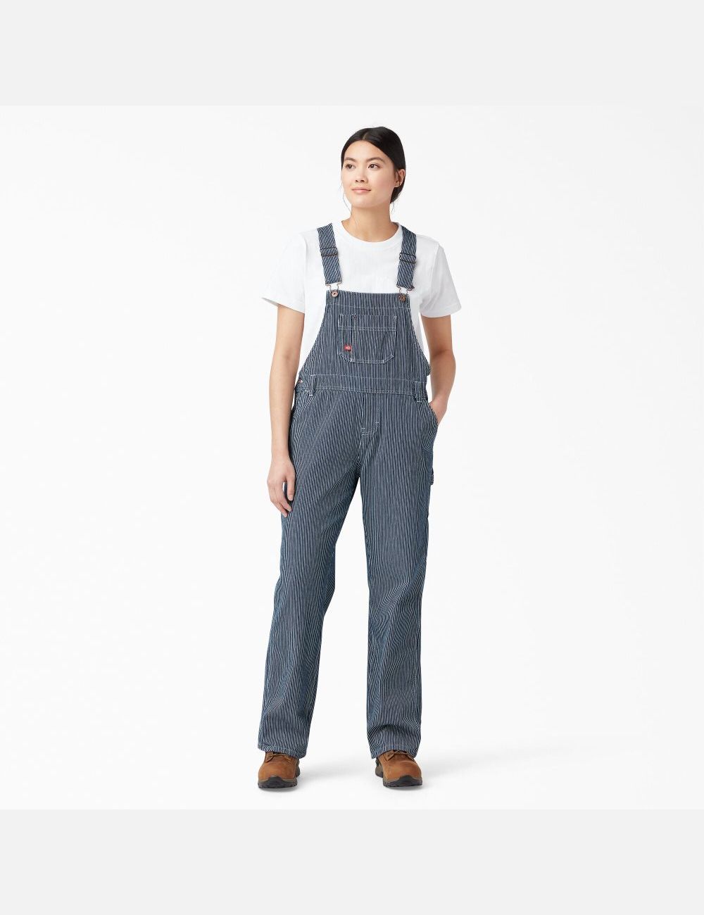 Salopettes Dickies Relaxed Fit Bib Stripes | 743TOPJUH