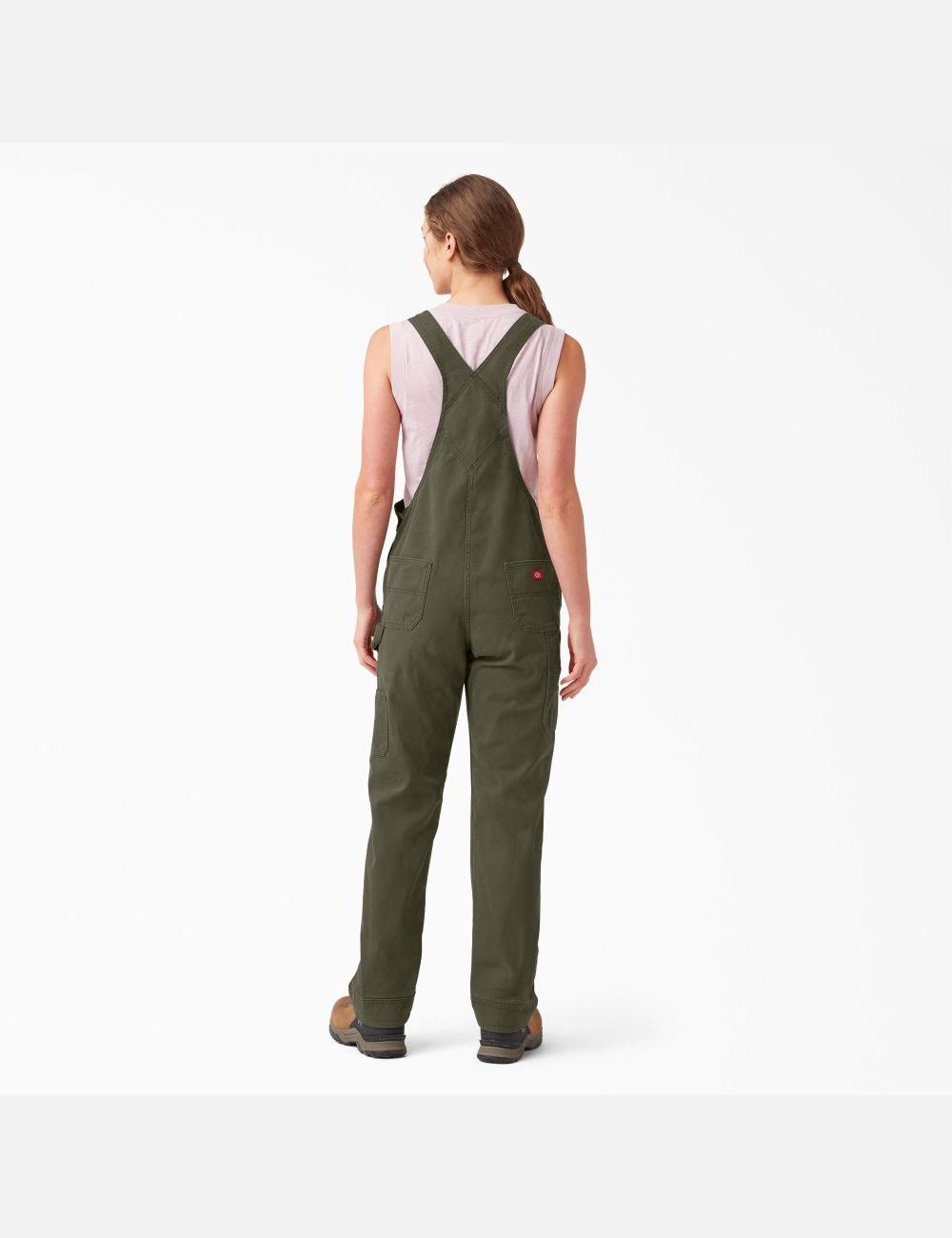 Salopettes Dickies Relaxed Fit Bib Vert | 354YAPHIJ