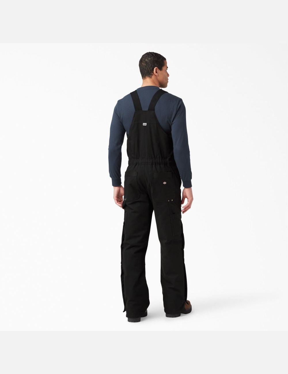 Salopettes Dickies Sanded Duck Insulated Bib Noir | 086ZBHSDK