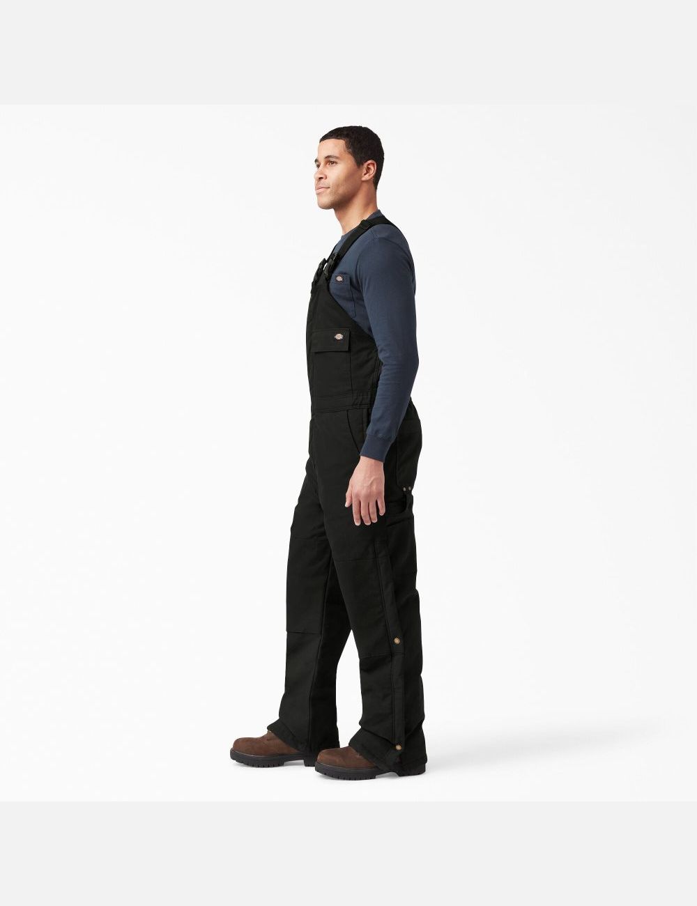 Salopettes Dickies Sanded Duck Insulated Bib Noir | 086ZBHSDK