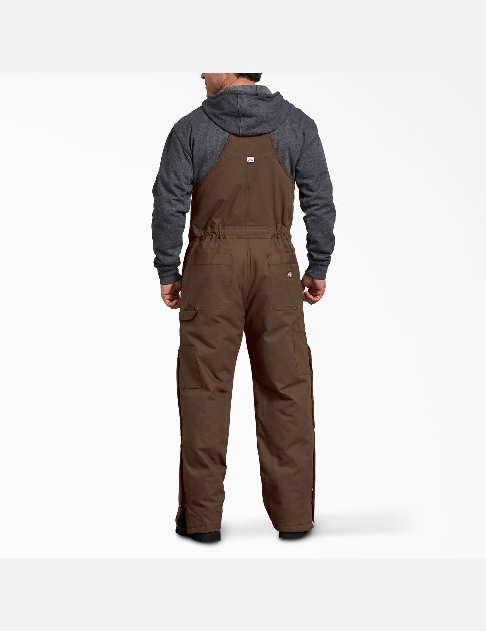 Salopettes Dickies Sanded Duck Insulated Bib Marron | 307LXONYM