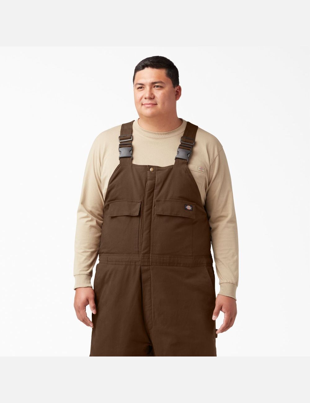 Salopettes Dickies Sanded Duck Insulated Bib Marron | 307LXONYM