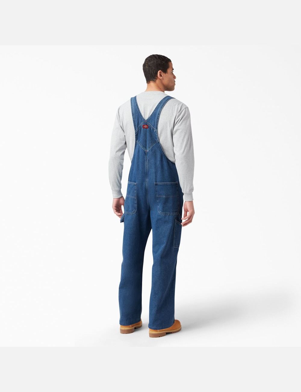 Salopettes Dickies Stonewashed Indigo Bib Indigo Bleu | 089EBGSVM