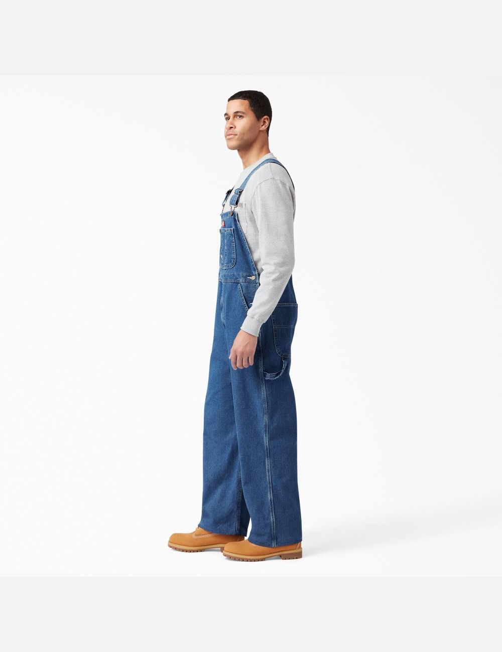 Salopettes Dickies Stonewashed Indigo Bib Indigo Bleu | 089EBGSVM