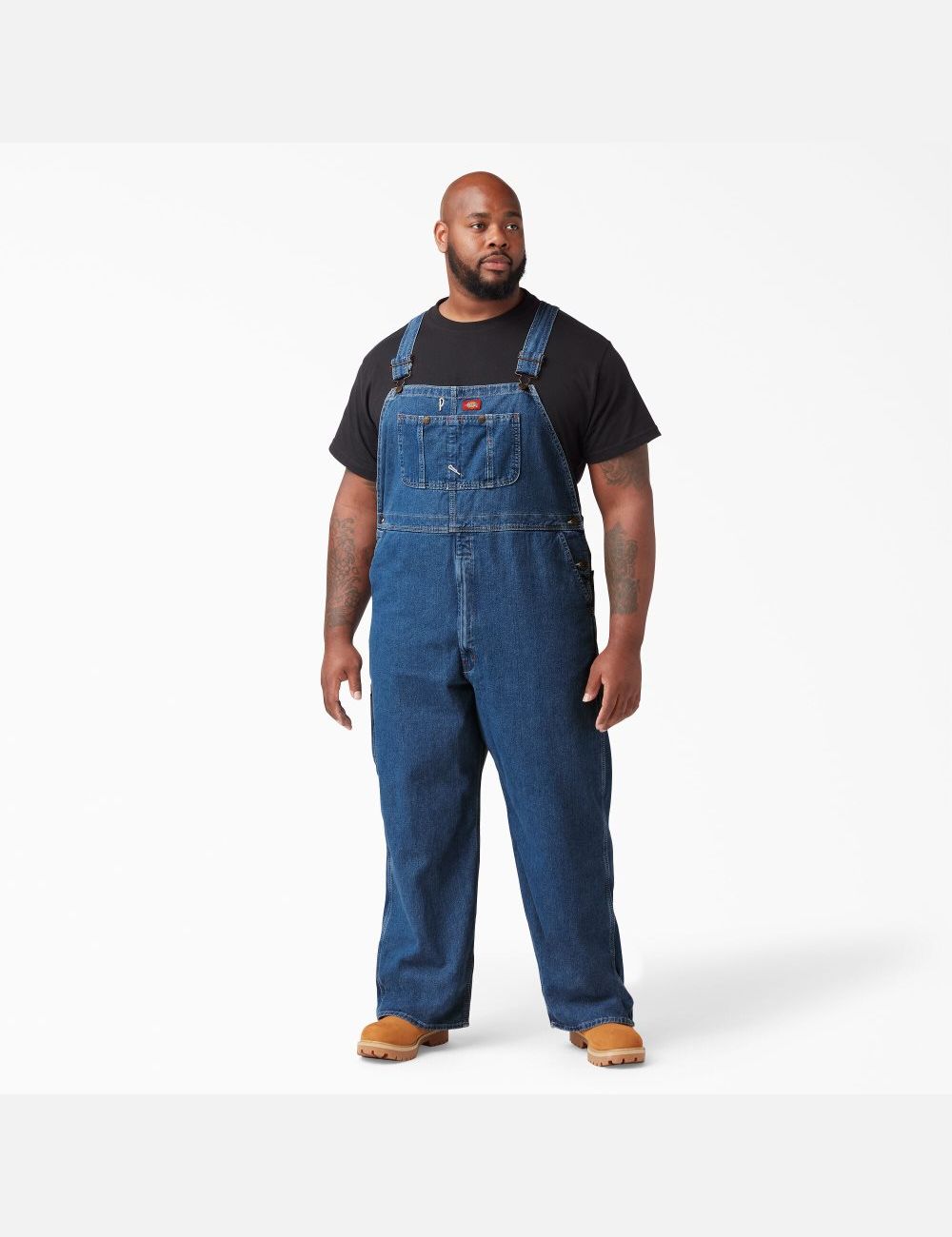 Salopettes Dickies Stonewashed Indigo Bib Indigo Bleu | 089EBGSVM