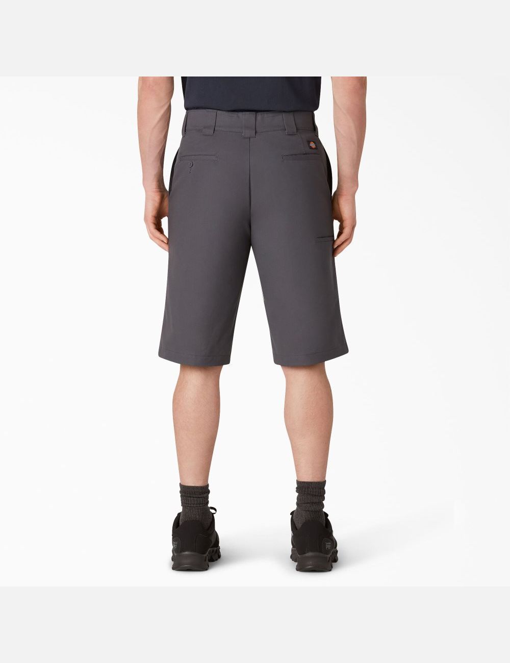 Shorts Dickies Cooling Active Taille Plates Front Grise | 204UWRCMJ