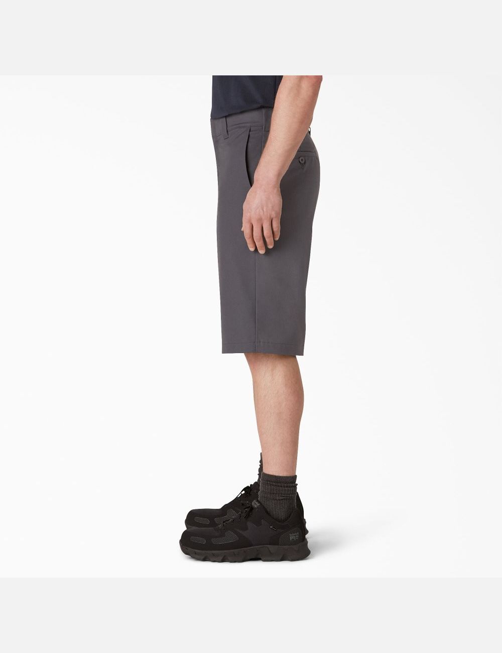 Shorts Dickies Cooling Active Taille Plates Front Grise | 204UWRCMJ