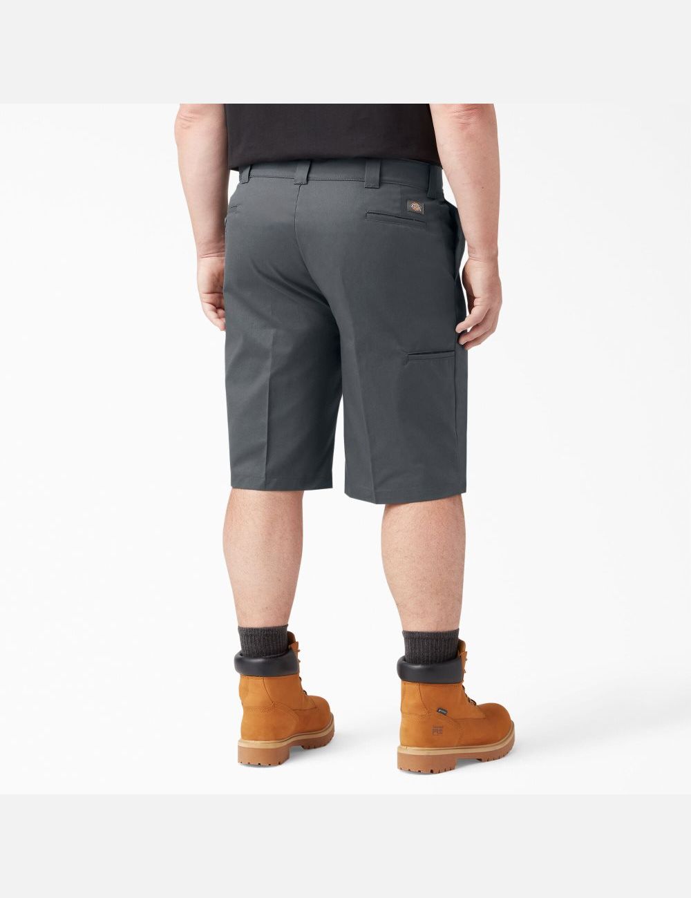 Shorts Dickies Cooling Active Taille Plates Front Grise | 204UWRCMJ