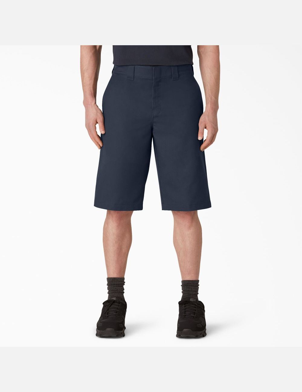 Shorts Dickies Cooling Active Taille Plates Front Bleu Marine | 320PWTGKI