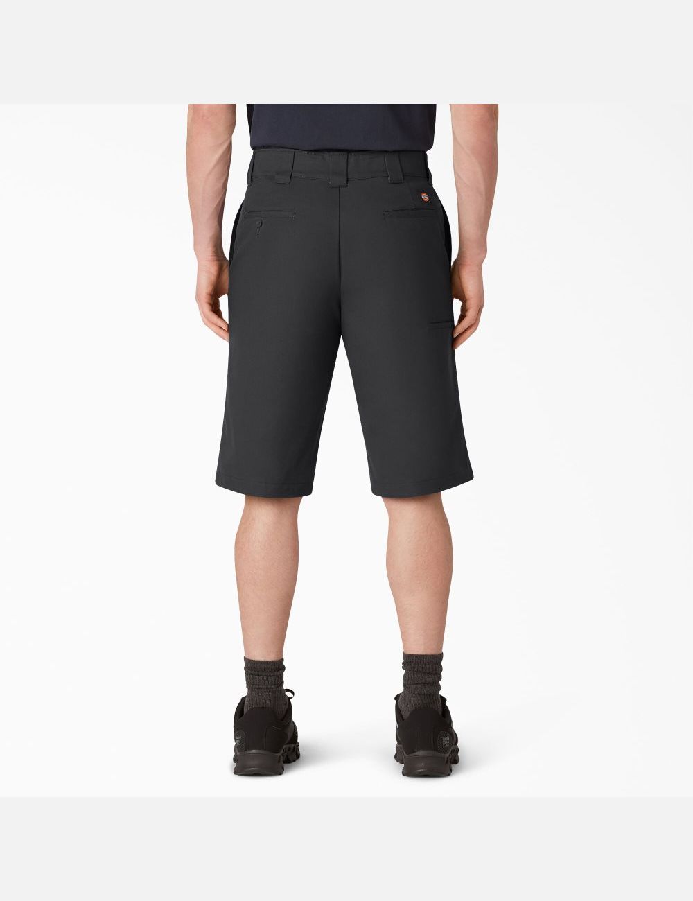 Shorts Dickies Cooling Active Taille Plates Front Noir | 801KNHPWA