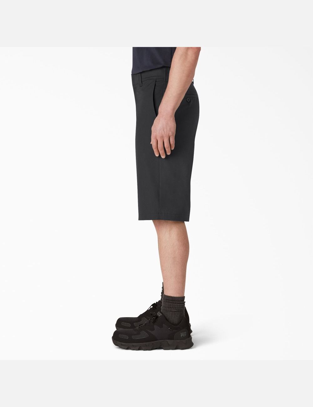 Shorts Dickies Cooling Active Taille Plates Front Noir | 801KNHPWA