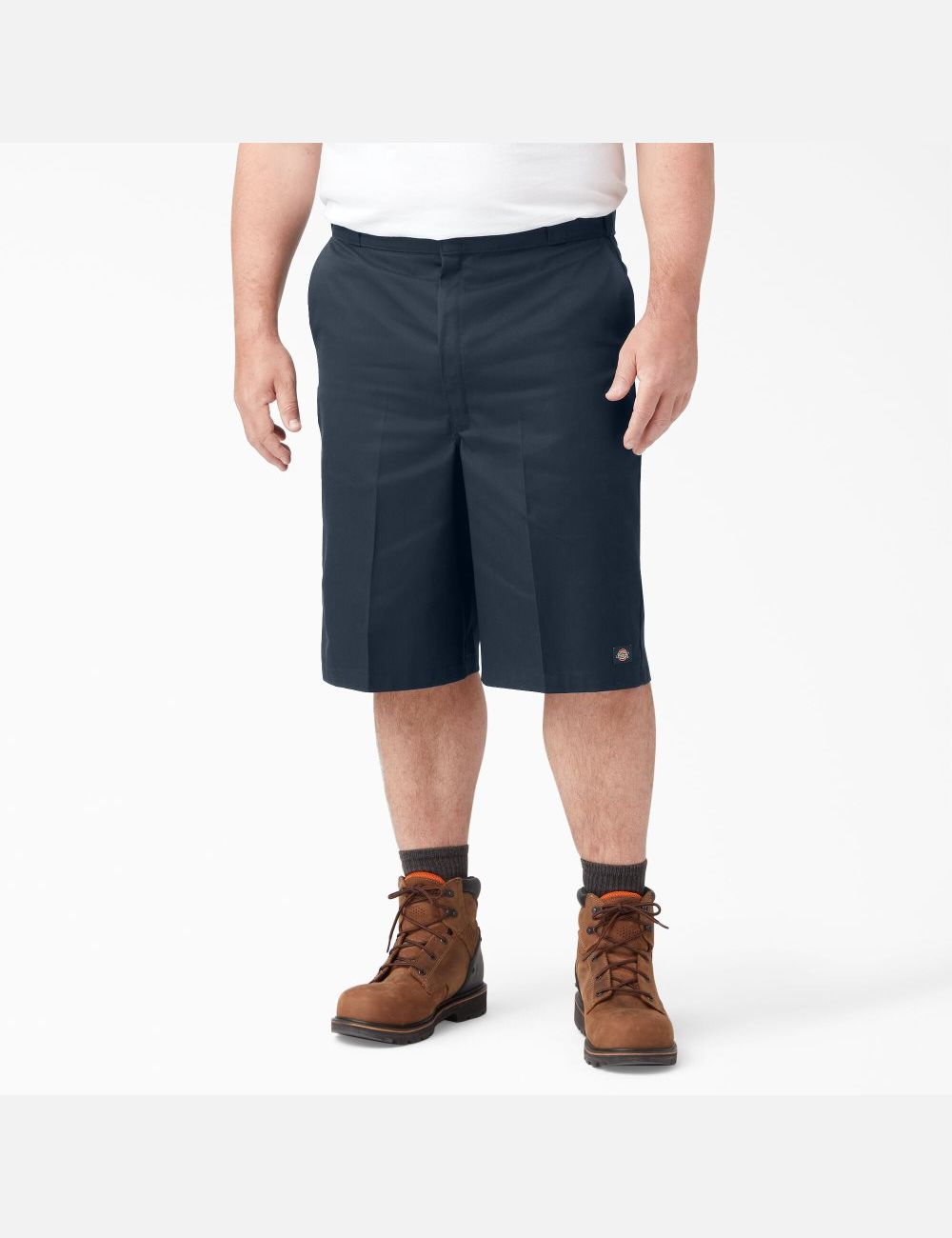 Shorts Dickies Loose Fit Plates Front Bleu Marine | 592MOALGY