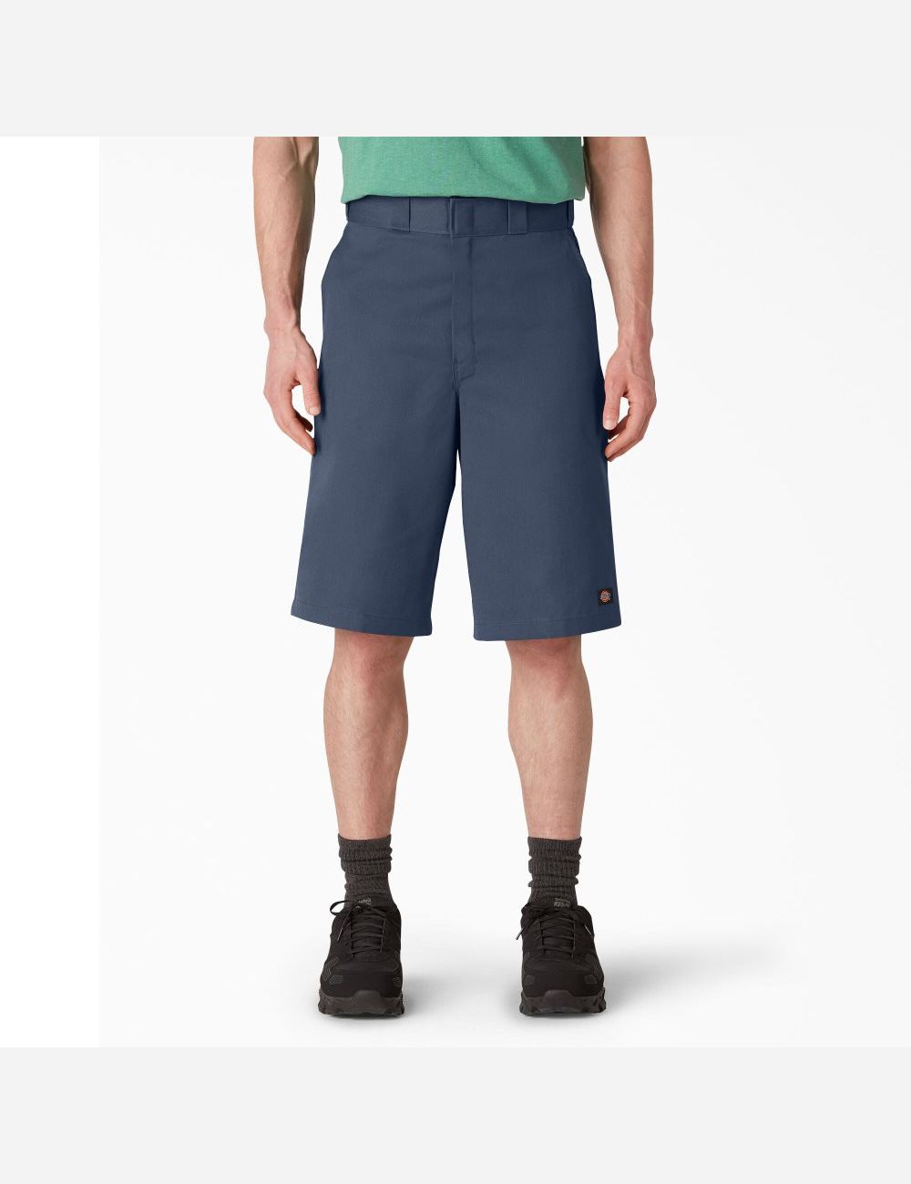 Shorts Dickies Loose Fit Plates Front Bleu Marine Bleu | 736SDIWZY