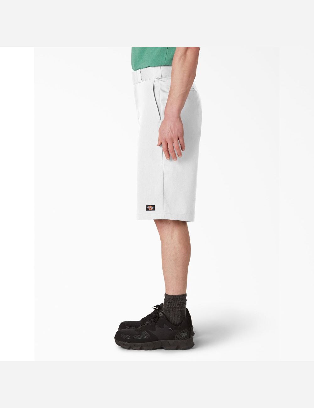 Shorts Dickies Loose Fit Plates Front Blanche | 914WFNBOQ