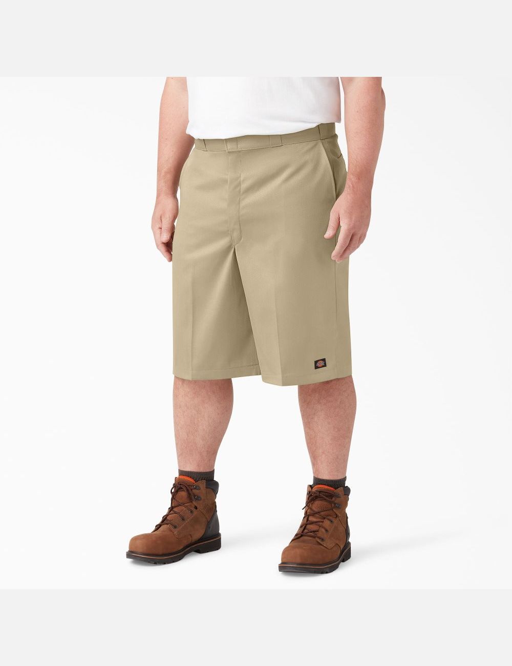 Shorts Dickies Loose Fit Plates Front Kaki | 106LYVSMH