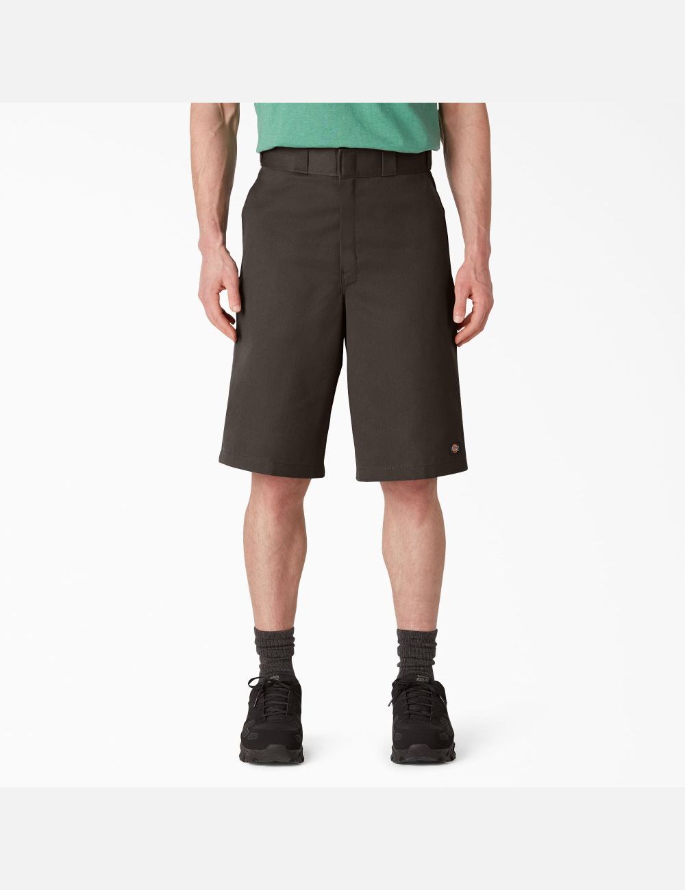 Shorts Dickies Loose Fit Plates Front Marron Foncé | 701EKHDNZ