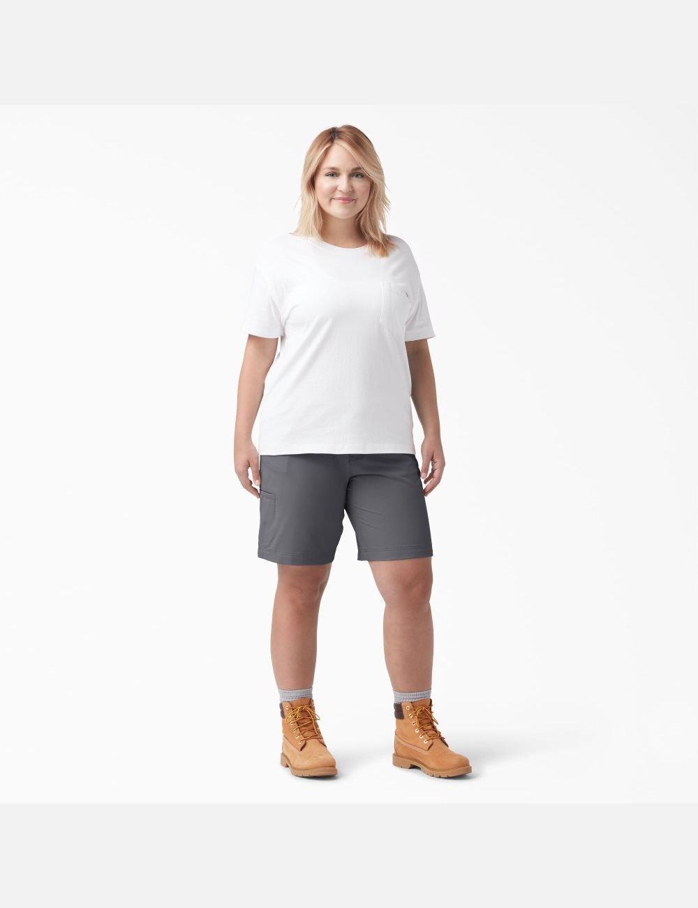 Shorts Dickies Plus Cooling Grise Foncé | 754BOEKQP