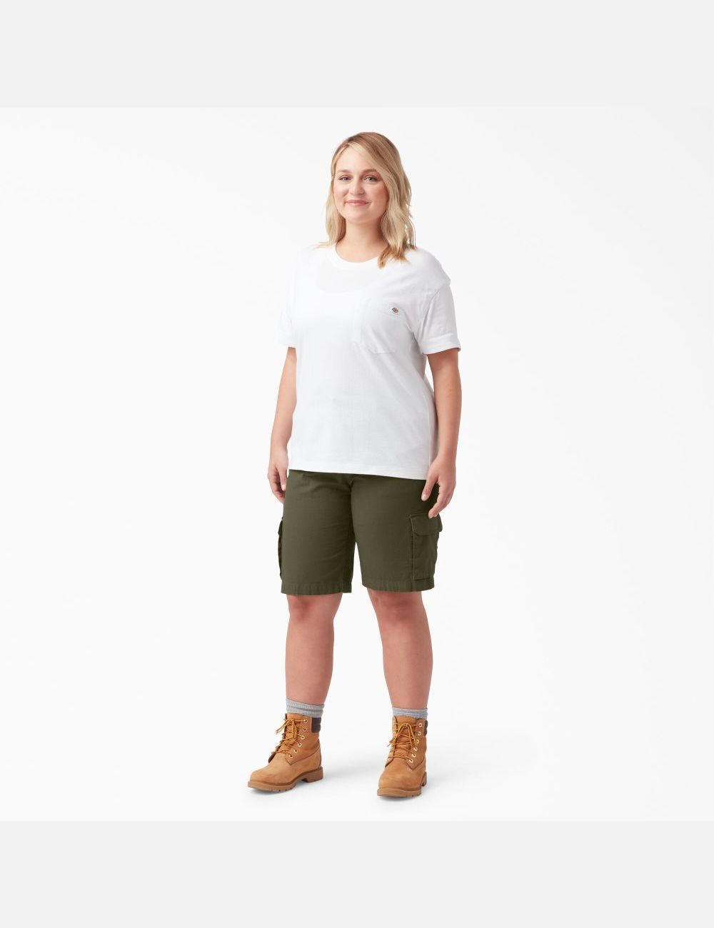 Shorts Dickies Plus Ripstop Cargo Vert | 135SKIUZV