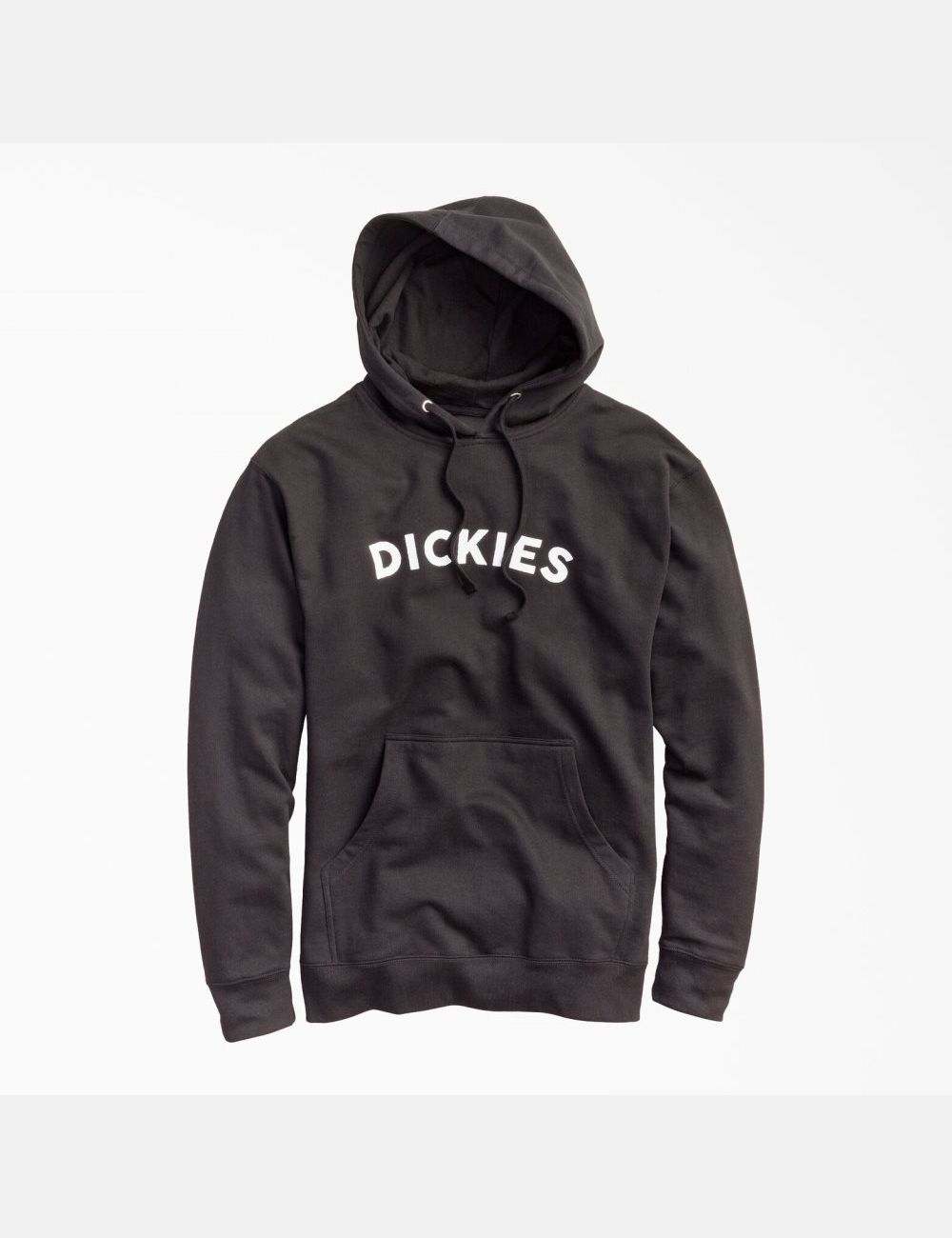 Sweat À Capuche Dickies Fleece Block Logo Noir | 286IVBNYE