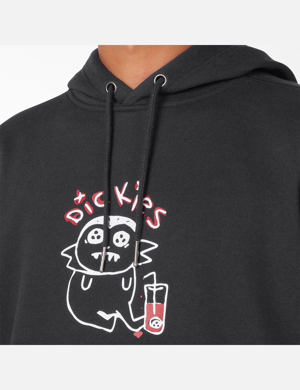 Sweat À Capuche Dickies Franky Villani Drunkula Graphique Noir | 708GUHCME