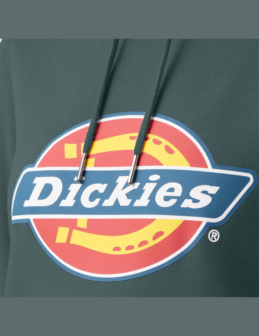 Sweat À Capuche Dickies Heavyweight Logo Vert | 210THIPKX