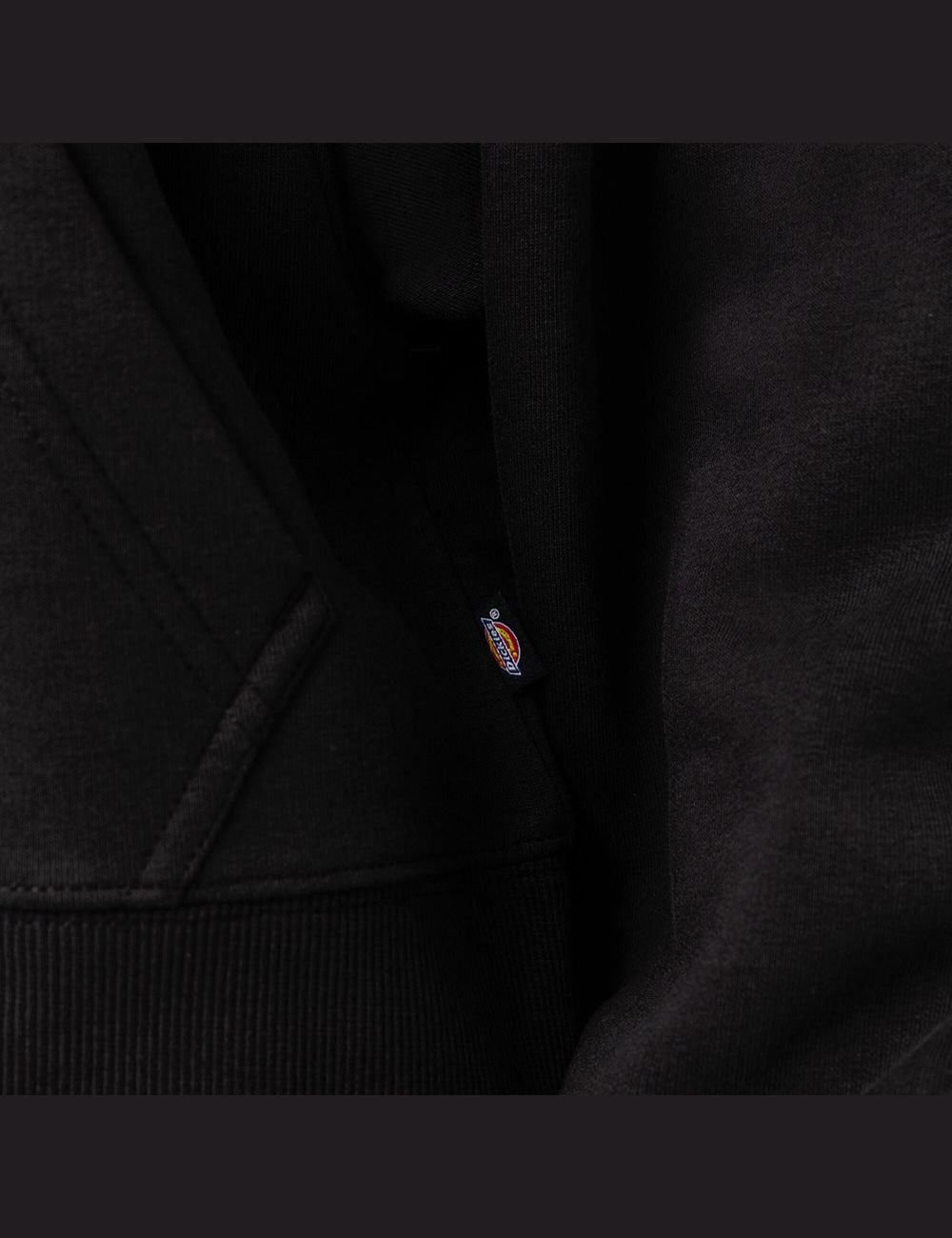 Sweat À Capuche Dickies Oakport Zip Noir | 475SBFTQN